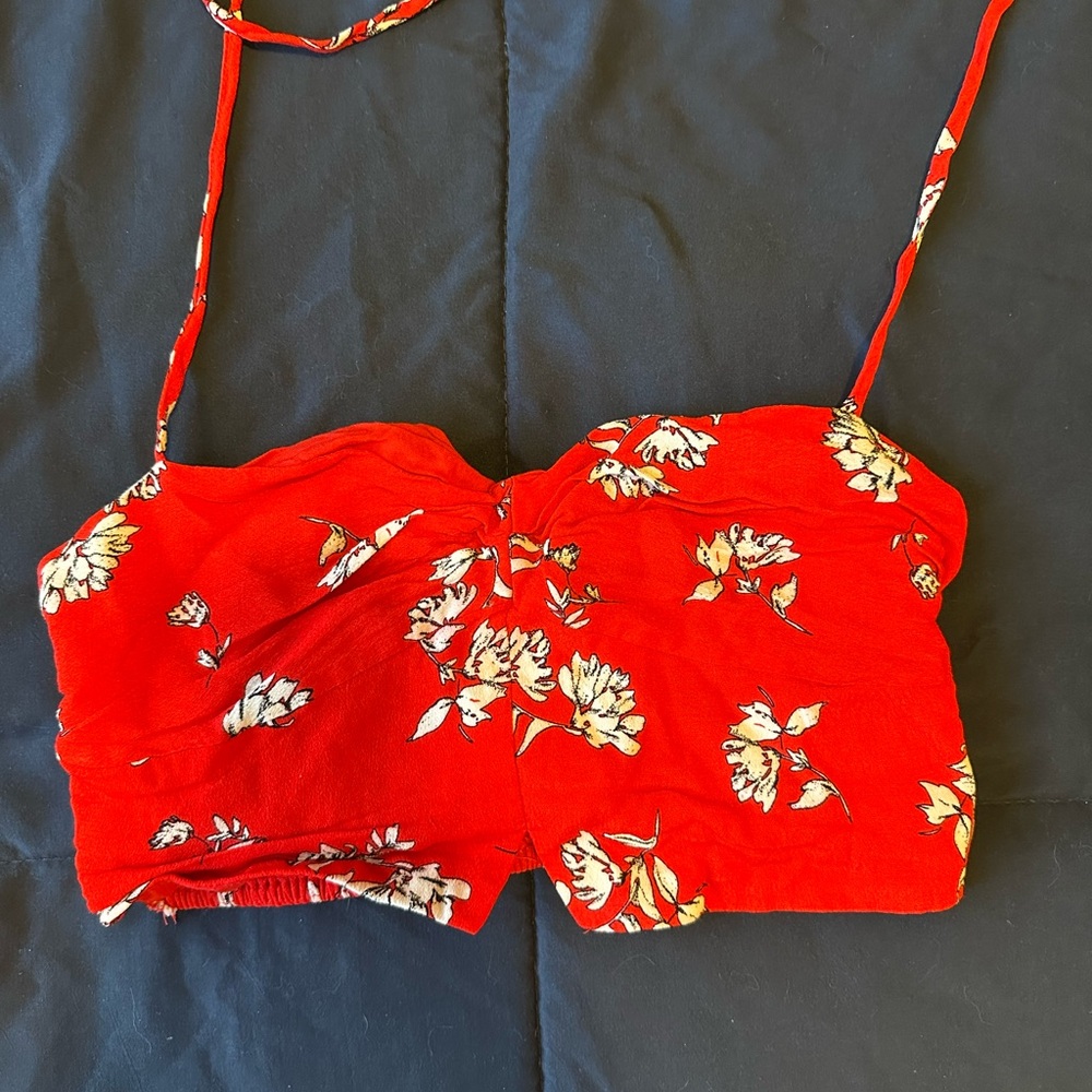 Floral Crop Top